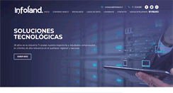Desktop Screenshot of infoland.cl