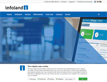 Tablet Screenshot of infoland.be